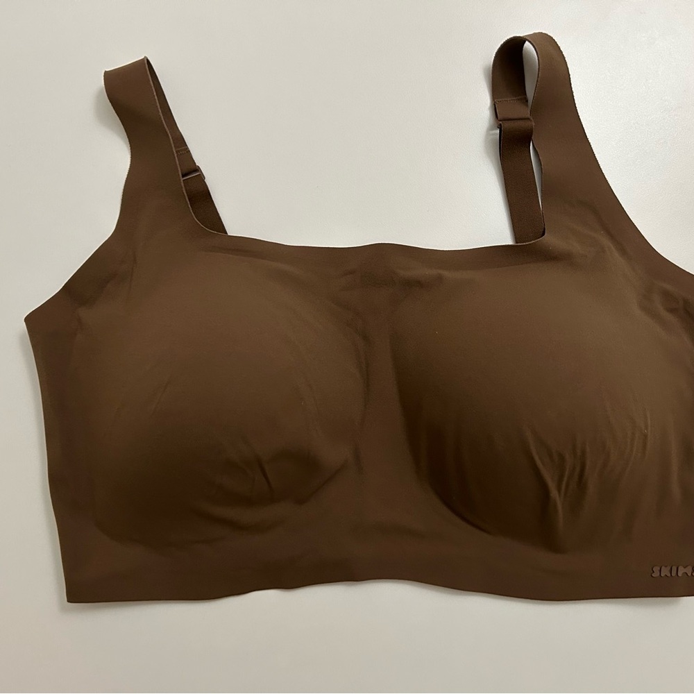 SKIMS Brown Everyday Comfort Bra